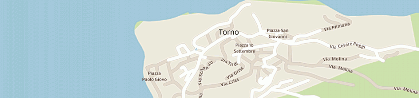 Mappa della impresa suore orsoline a TORNO