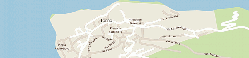 Mappa della impresa comune di torno a TORNO