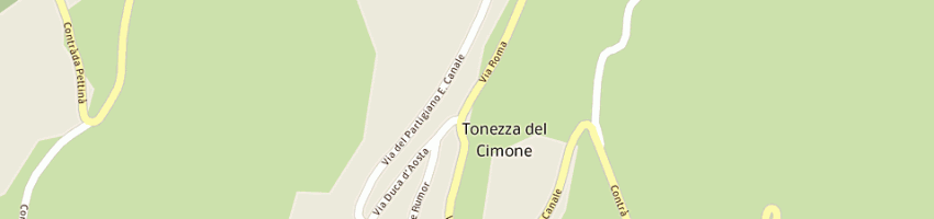 Mappa della impresa canale giuseppe a TONEZZA DEL CIMONE