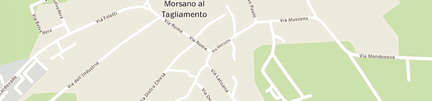 Mappa della impresa zorzit martina a MORSANO AL TAGLIAMENTO