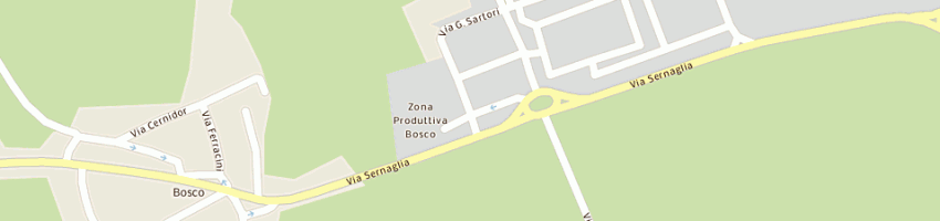 Mappa della impresa g guizzo (snc) a VIDOR