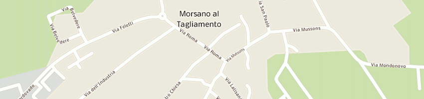 Mappa della impresa nadalin ennio a MORSANO AL TAGLIAMENTO