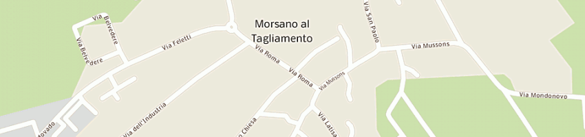 Mappa della impresa nonis bruno a MORSANO AL TAGLIAMENTO