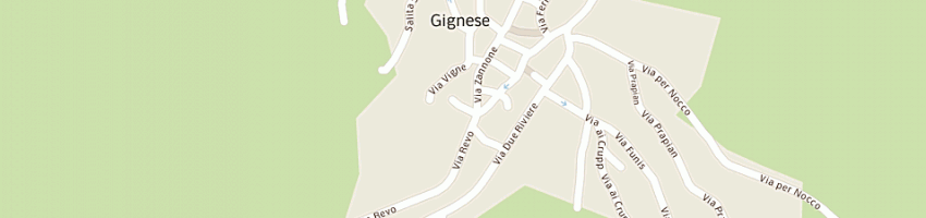 Mappa della impresa aceti pierangelo a GIGNESE
