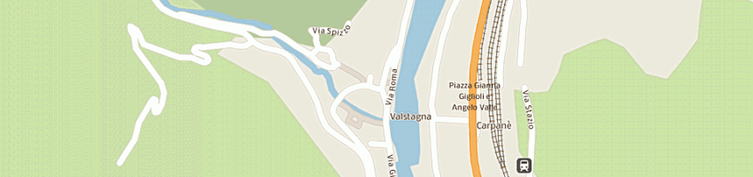 Mappa della impresa salone monica a VALSTAGNA