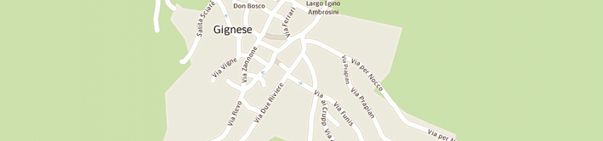 Mappa della impresa tamborini erba maria francesca a GIGNESE