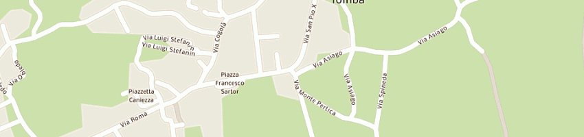 Mappa della impresa signor luca a CAVASO DEL TOMBA