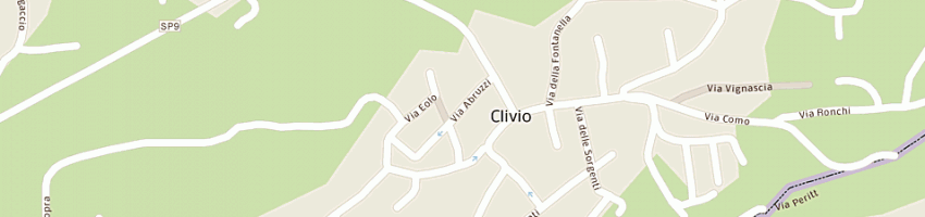 Mappa della impresa comune di clivio a CLIVIO