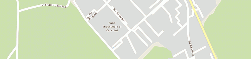 Mappa della impresa um costruzioni di borgolotto e vendramini (snc) a PASIANO DI PORDENONE