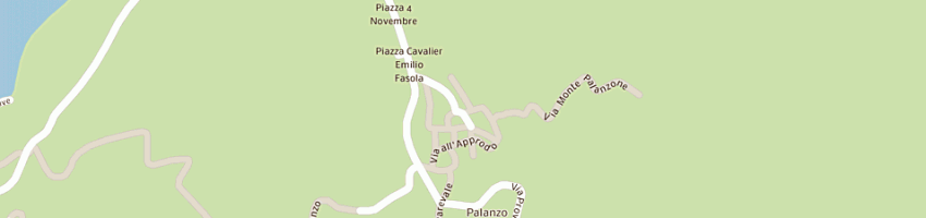 Mappa della impresa zanotta orlando a FAGGETO LARIO