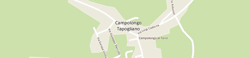 Mappa della impresa airnova srl a CAMPOLONGO AL TORRE