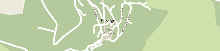 Mappa della impresa binda salvatore a REZZAGO