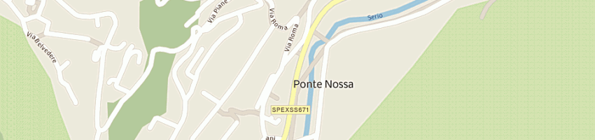 Mappa della impresa bosio pietro (srl) a PONTE NOSSA