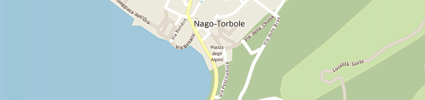 Mappa della impresa albergo monte baldo a NAGO TORBOLE