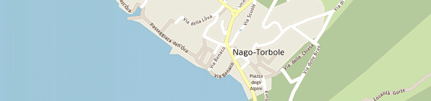 Mappa della impresa bertolini alessandrina a NAGO TORBOLE