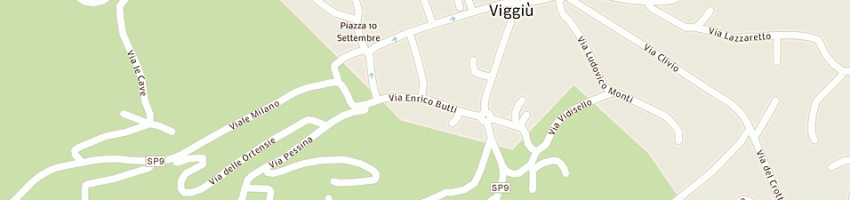 Mappa della impresa trattoria sole a VIGGIU 