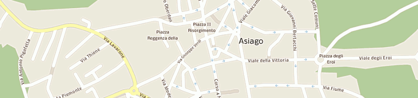 Mappa della impresa marchiorello marco a ASIAGO