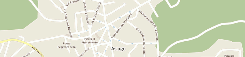 Mappa della impresa mosele roberto a ASIAGO