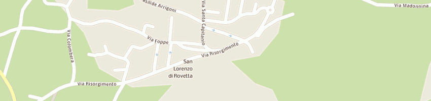 Mappa della impresa the twins bar snc a ROVETTA