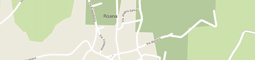 Mappa della impresa panozzo danilo a ROANA
