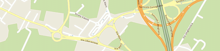 Mappa della impresa mv autotrasporti di mereu james a SAN VENDEMIANO