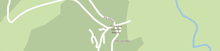 Mappa della impresa canonica di stoccareddo a GALLIO