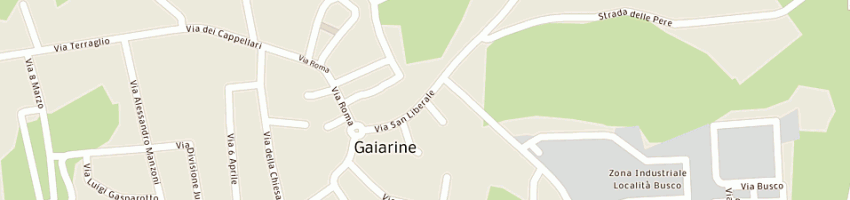Mappa della impresa azienda vinicola sandro gaetano e c (sas) a GAIARINE