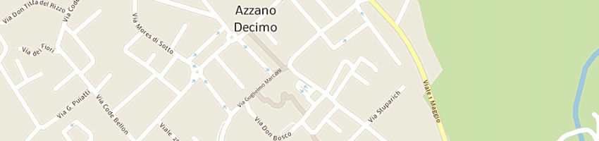 Mappa della impresa digital foto ottica srl a AZZANO DECIMO