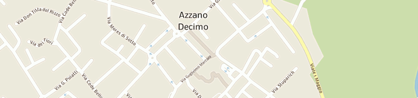 Mappa della impresa ragogna linda a AZZANO DECIMO