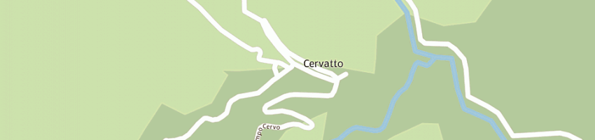 Mappa della impresa municipio a CERVATTO