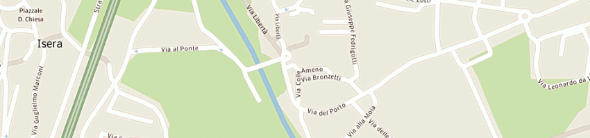 Mappa della impresa caffe sport di bruseghini giuseppina a ROVERETO