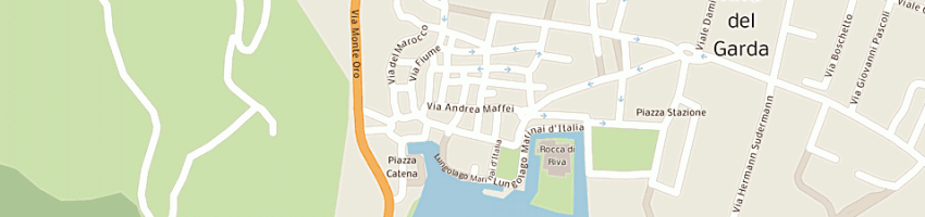 Mappa della impresa benvenuti a RIVA DEL GARDA