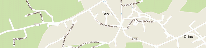Mappa della impresa pacos srl a AZZIO