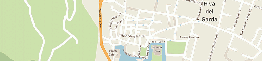 Mappa della impresa albergo alpino di marchi sergio c snc a RIVA DEL GARDA