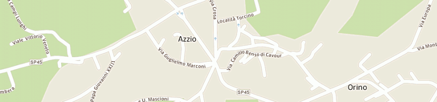 Mappa della impresa pizzeria scrunch pizza pub di passarella maria teresa a AZZIO