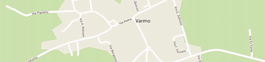 Mappa della impresa grbike di cudini guidoec sas a VARMO