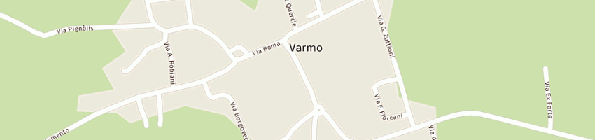 Mappa della impresa toppan loredana a VARMO