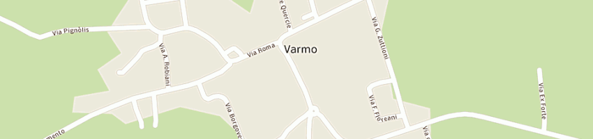 Mappa della impresa zuccaro bruno a VARMO