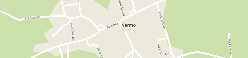 Mappa della impresa lapadula franco a VARMO