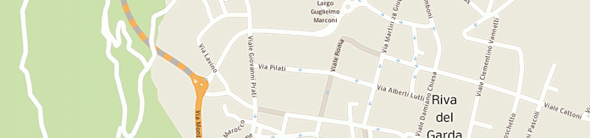 Mappa della impresa benini elio a RIVA DEL GARDA
