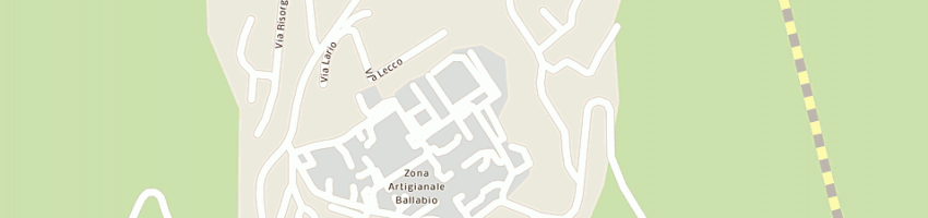 Mappa della impresa gitre' srl a BALLABIO