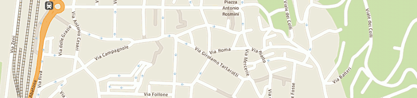 Mappa della impresa agenzia viaggi vallagarina tour a ROVERETO