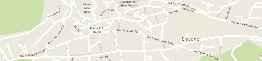 Mappa della impresa impresa ing g pandini srl a BERGAMO