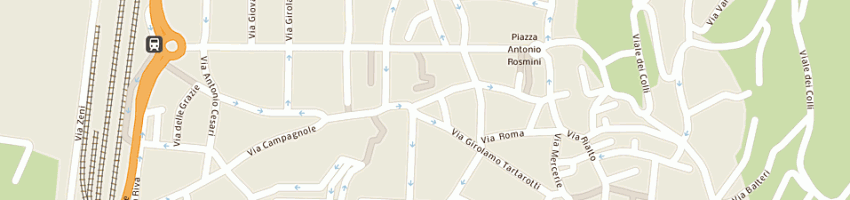 Mappa della impresa o' boutique di monica duo' a ROVERETO