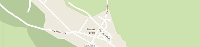 Mappa della impresa ristorante pizzeria al caminetto a PIEVE DI LEDRO