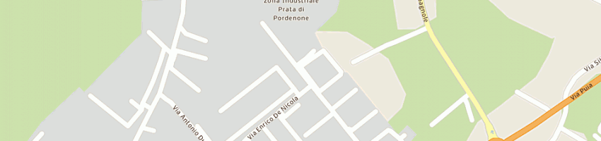 Mappa della impresa cletal srl a PRATA DI PORDENONE