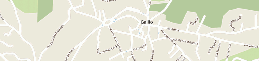 Mappa della impresa parrocchia di gallio a GALLIO