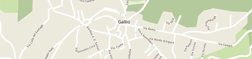 Mappa della impresa il frutteto di zilio lisa a GALLIO