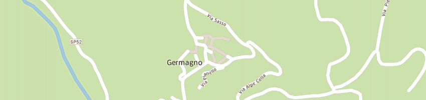 Mappa della impresa baita alpe quaggione di orio danilo a GERMAGNO