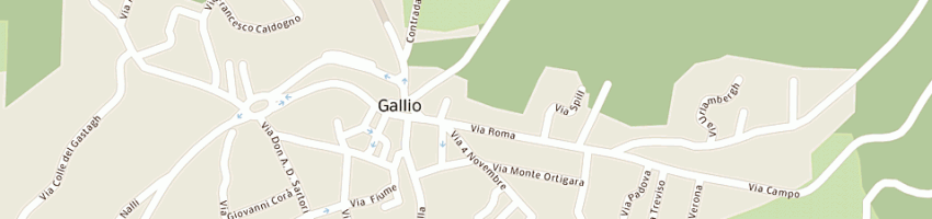 Mappa della impresa direzione didattica statale di asiago a GALLIO